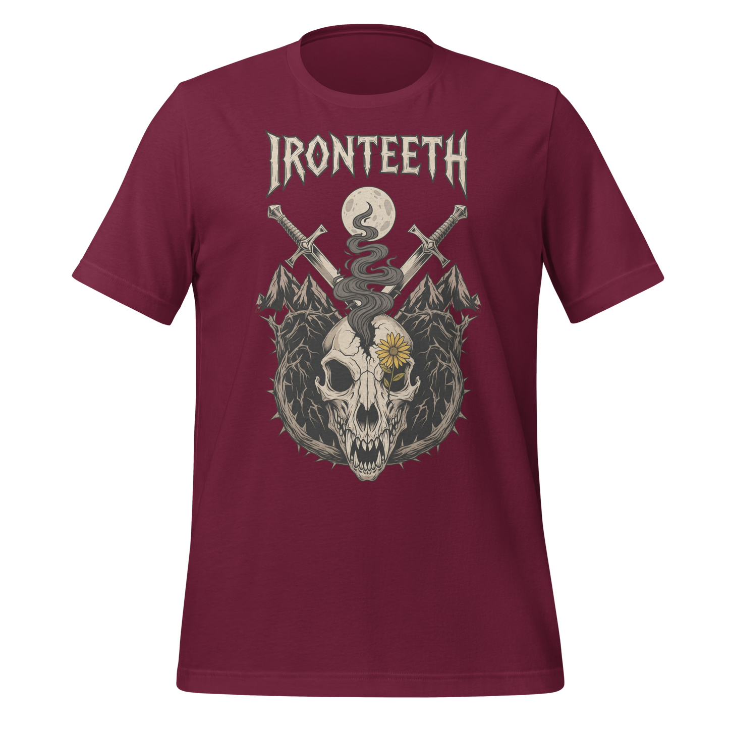 Ironteeth Skull with Swords Tee