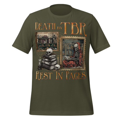Death by TBR Tee - MagicMerchEmporium