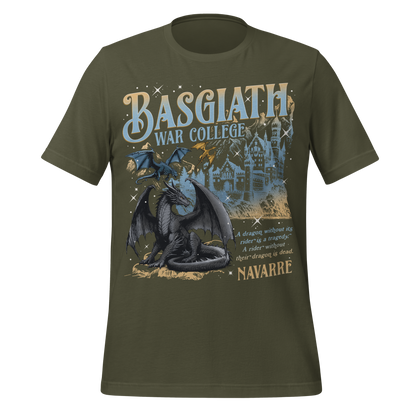 Blue Basgiath College Tee