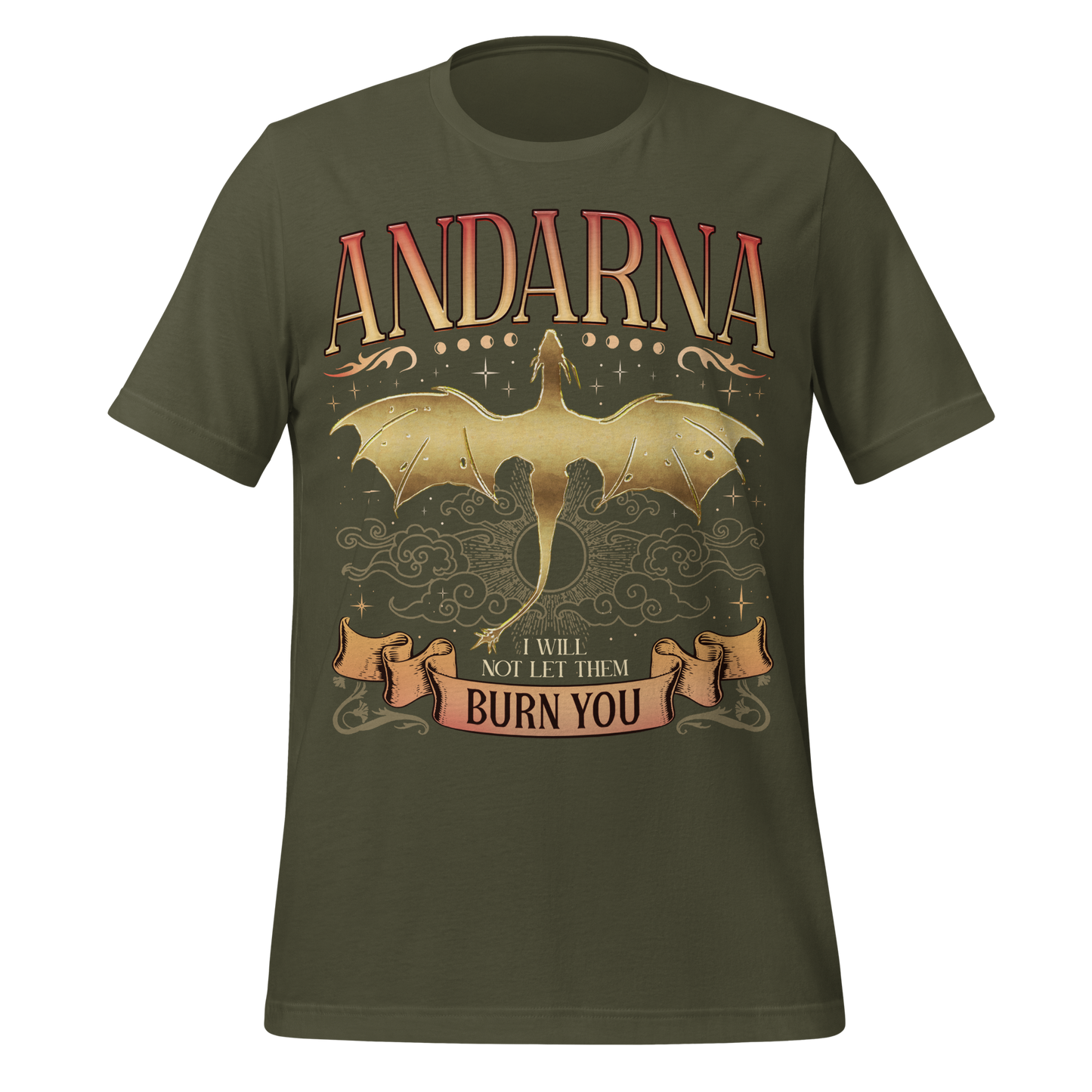 Golden Andarna Dragon Tee