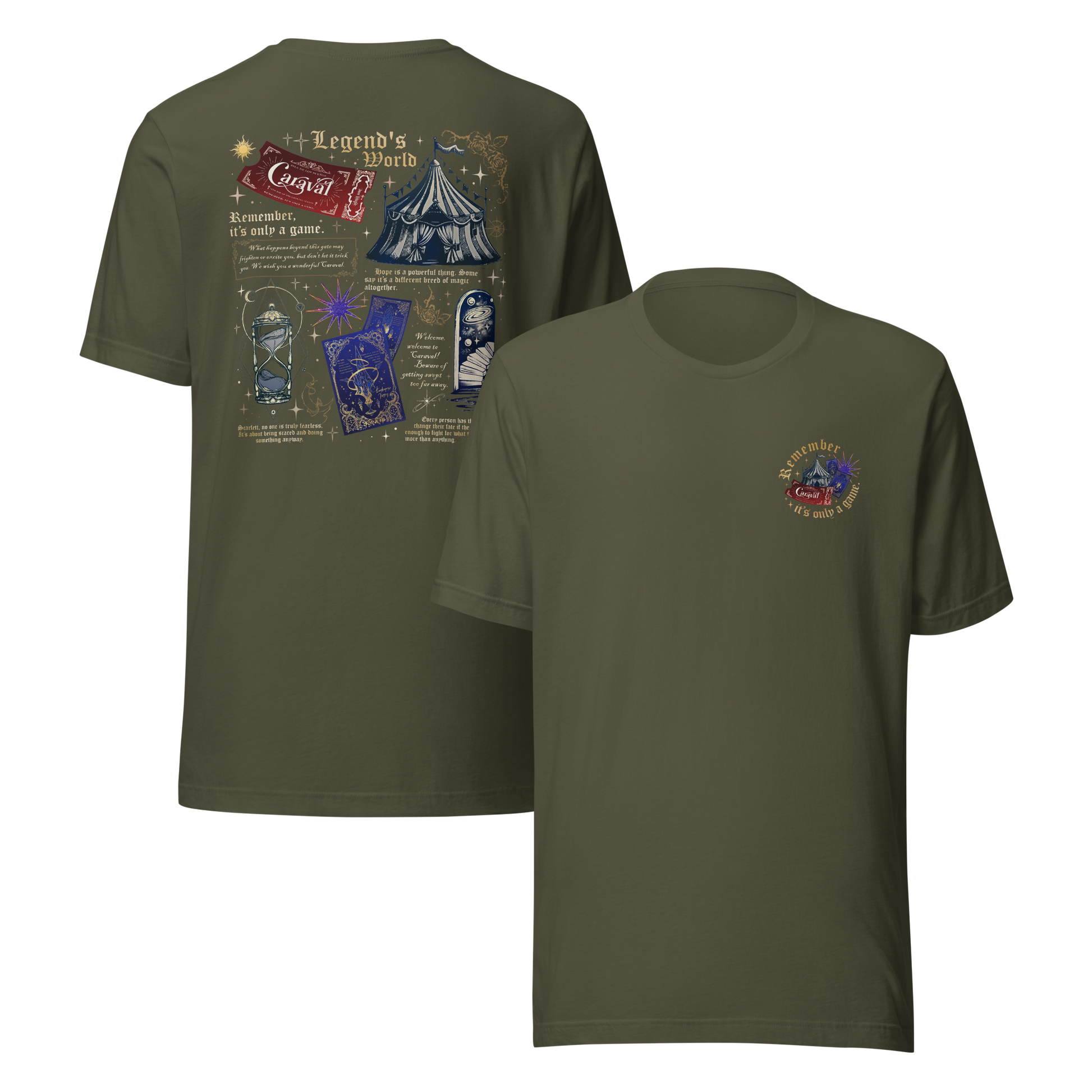 Caraval Legend’s World Tee - MagicMerchEmporium