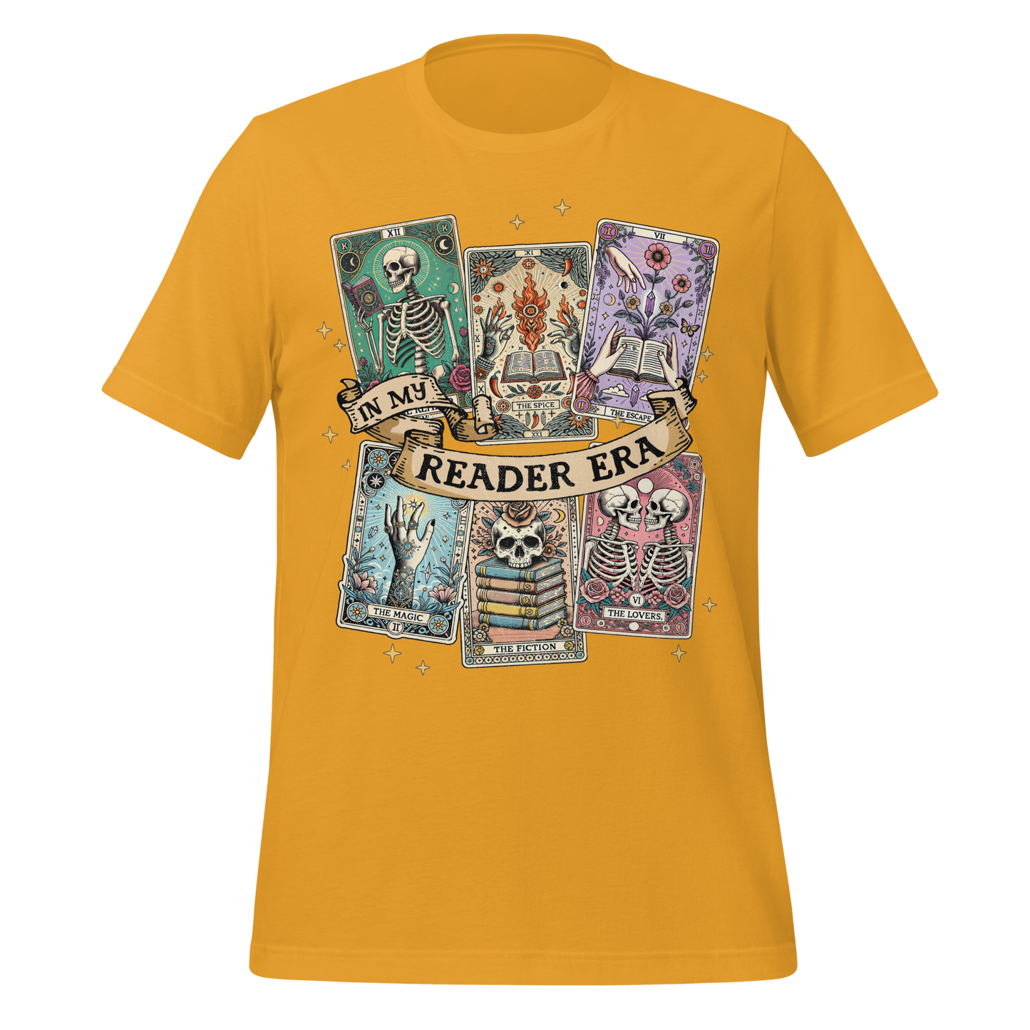 Halloween Tarot Book Club Tee - MagicMerchEmporium
