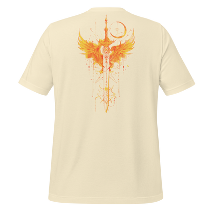 "Light It Up" Fantasy Sword and Wings Tee - MagicMerchEmporium