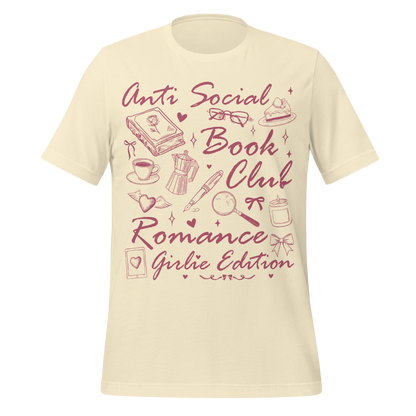 Anti-Social Book Club Tee