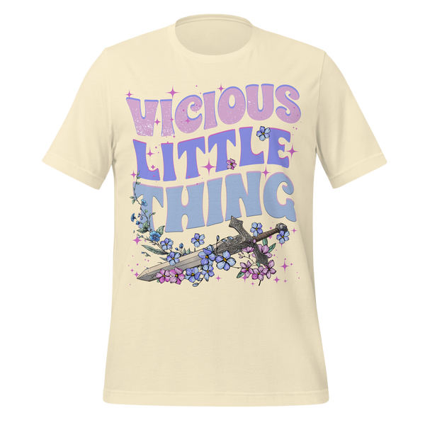 Vicious Little Thing Tee in Natural
