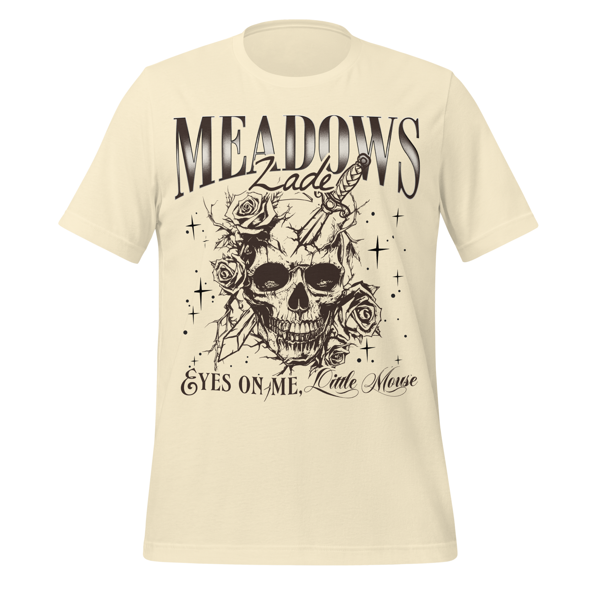 Zade Meadows Skull & Roses Tee - MagicMerchEmporium