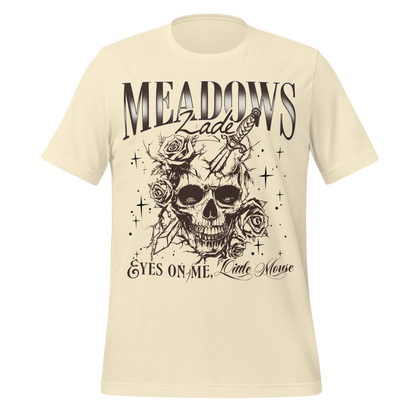 Zade Meadows Skull & Roses Tee - MagicMerchEmporium