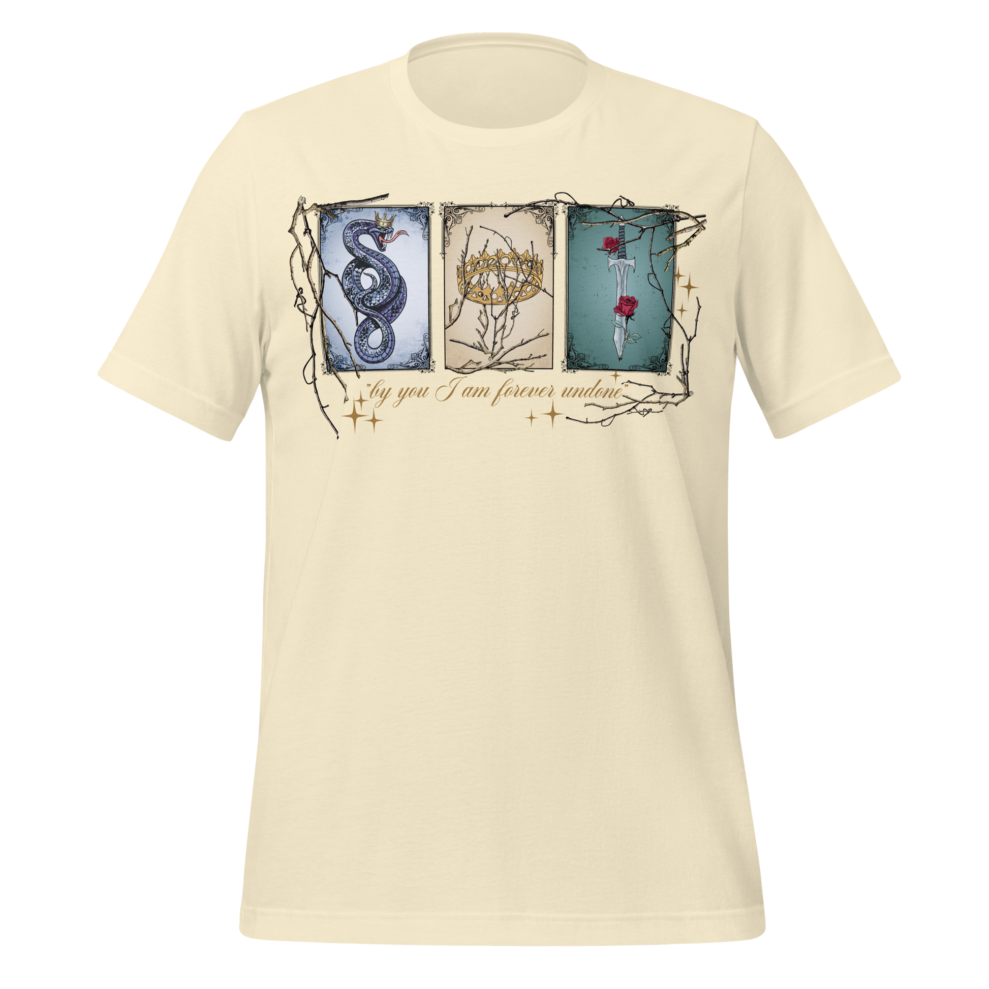 By You I Am Forever Undone Tee - MagicMerchEmporium