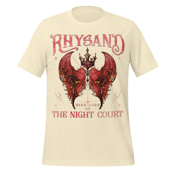 Rhysand Night Court Tee in Natural