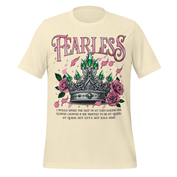 Fearless Queen Tee in Natural