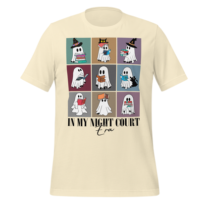 In My Night Court Era Ghosts Reading Books Design Tee - MagicMerchEmporium