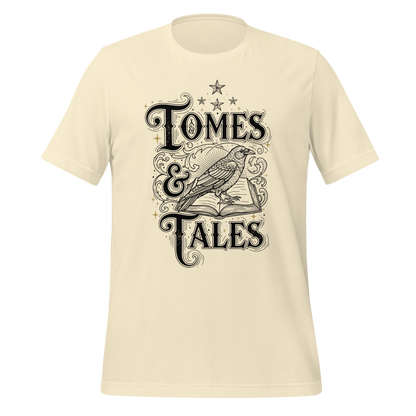 Tomes Tales Crow Tee - MagicMerchEmporium