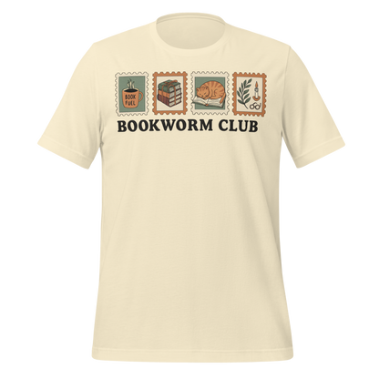 Bookworm Club Stamps Tee