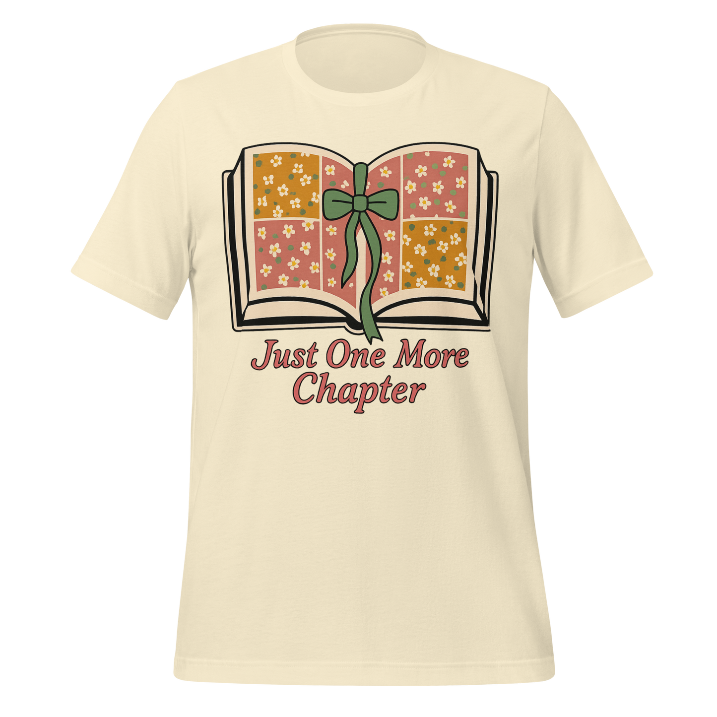 Open Book Just One More Chapter Tee