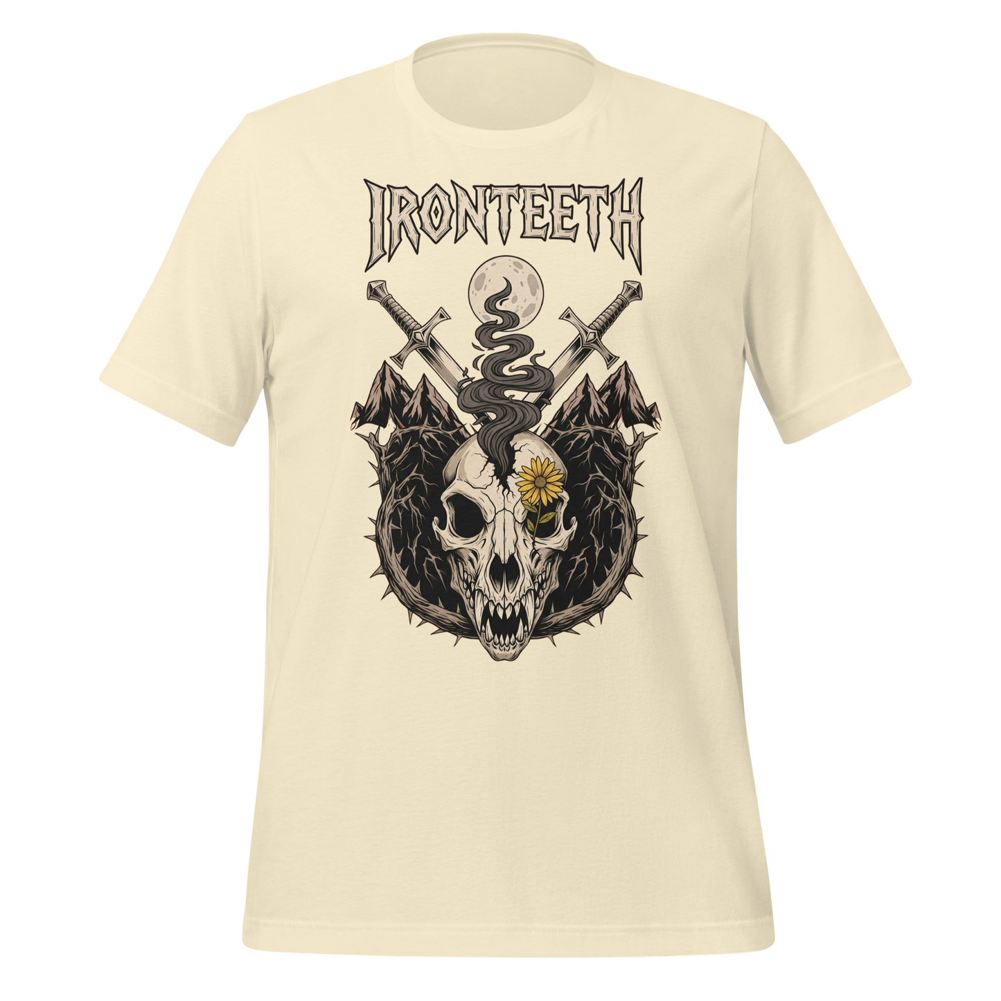 Ironteeth Skull with Swords Tee