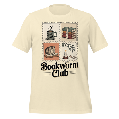 Bookworm Club Stamps Tee
