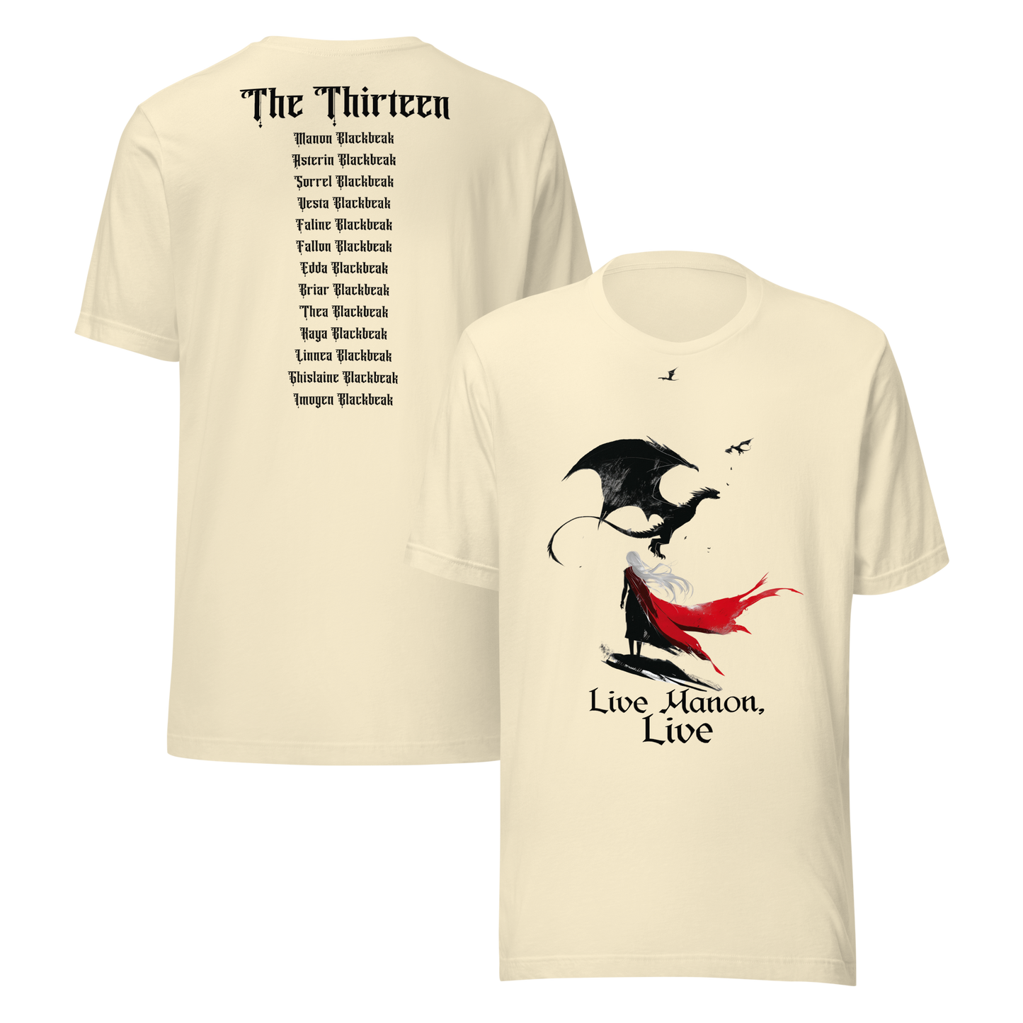 "Live, Manon, Live" The Thirteen Tribute Tee - MagicMerchEmporium