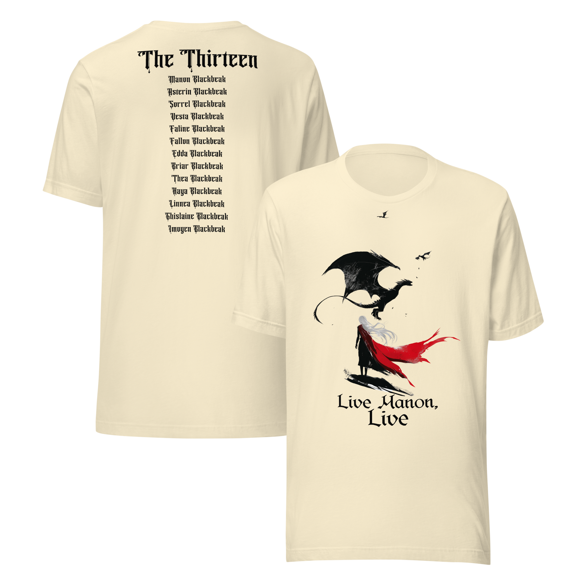 "Live, Manon, Live" The Thirteen Tribute Tee - MagicMerchEmporium