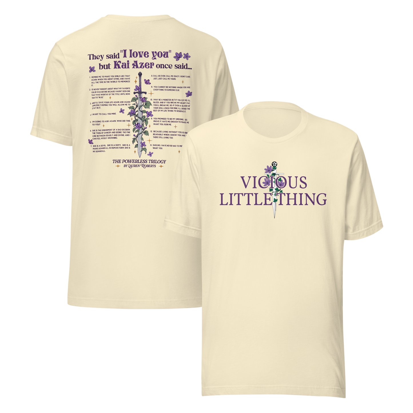 Vicious Little Thing Quote Tee
