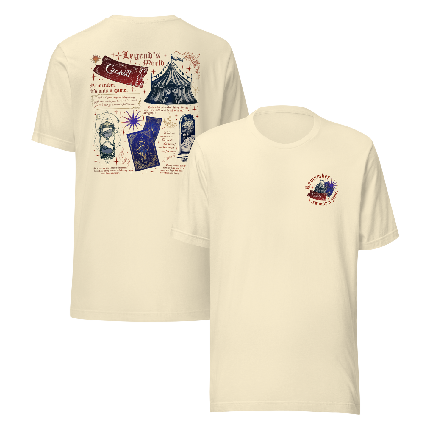 Caraval Legend’s World Tee - MagicMerchEmporium