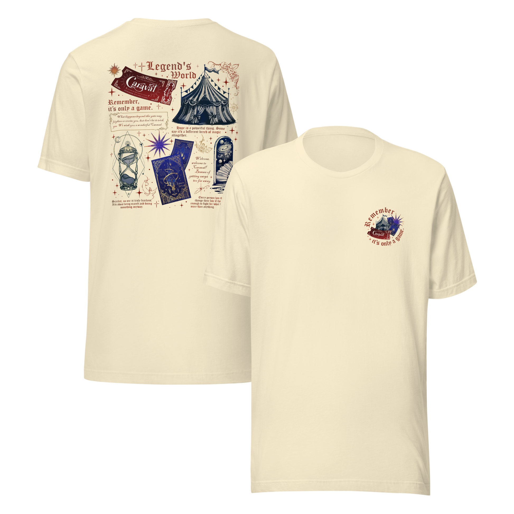 Caraval Legend’s World Tee - MagicMerchEmporium