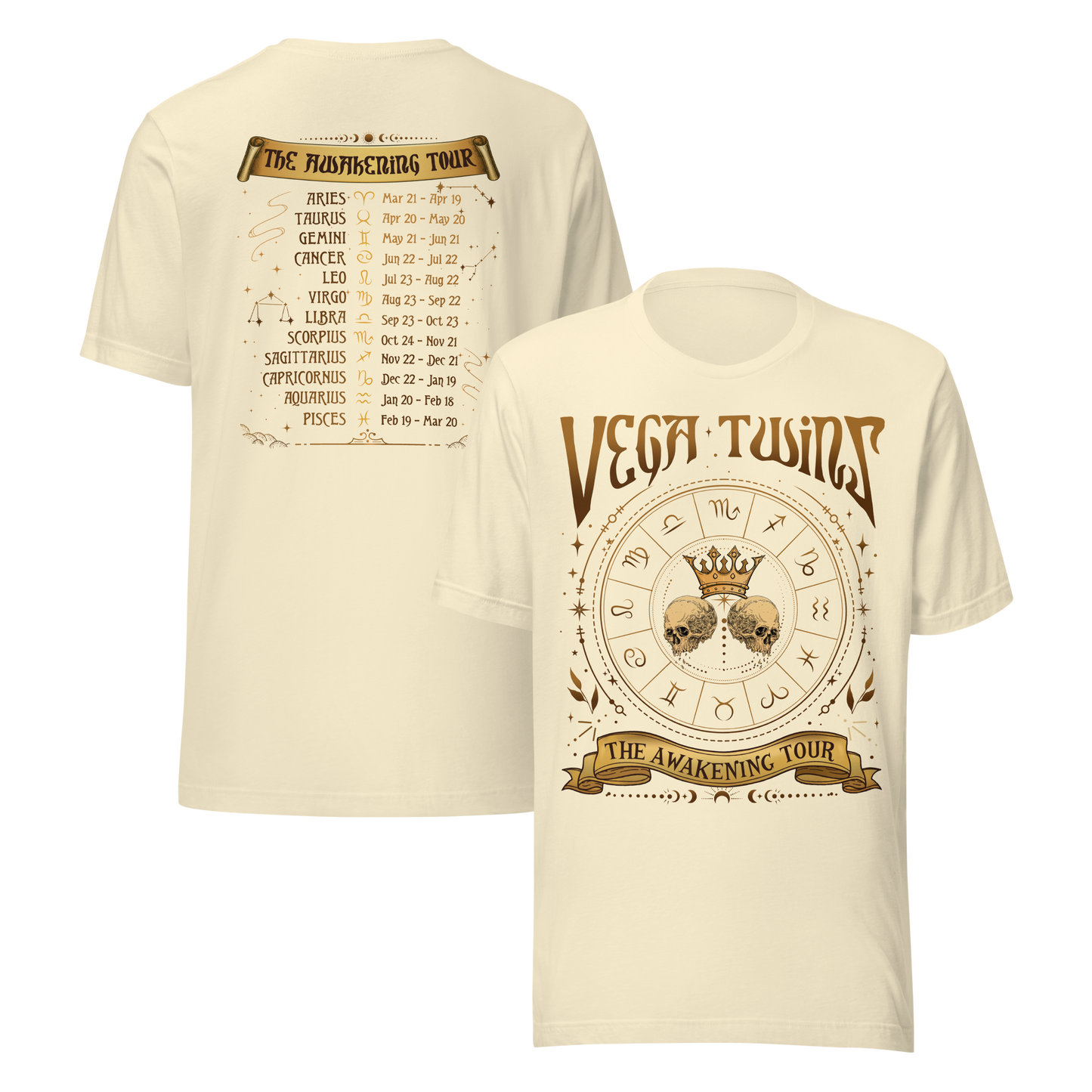 Zodiac Academy Dark Academia Tee