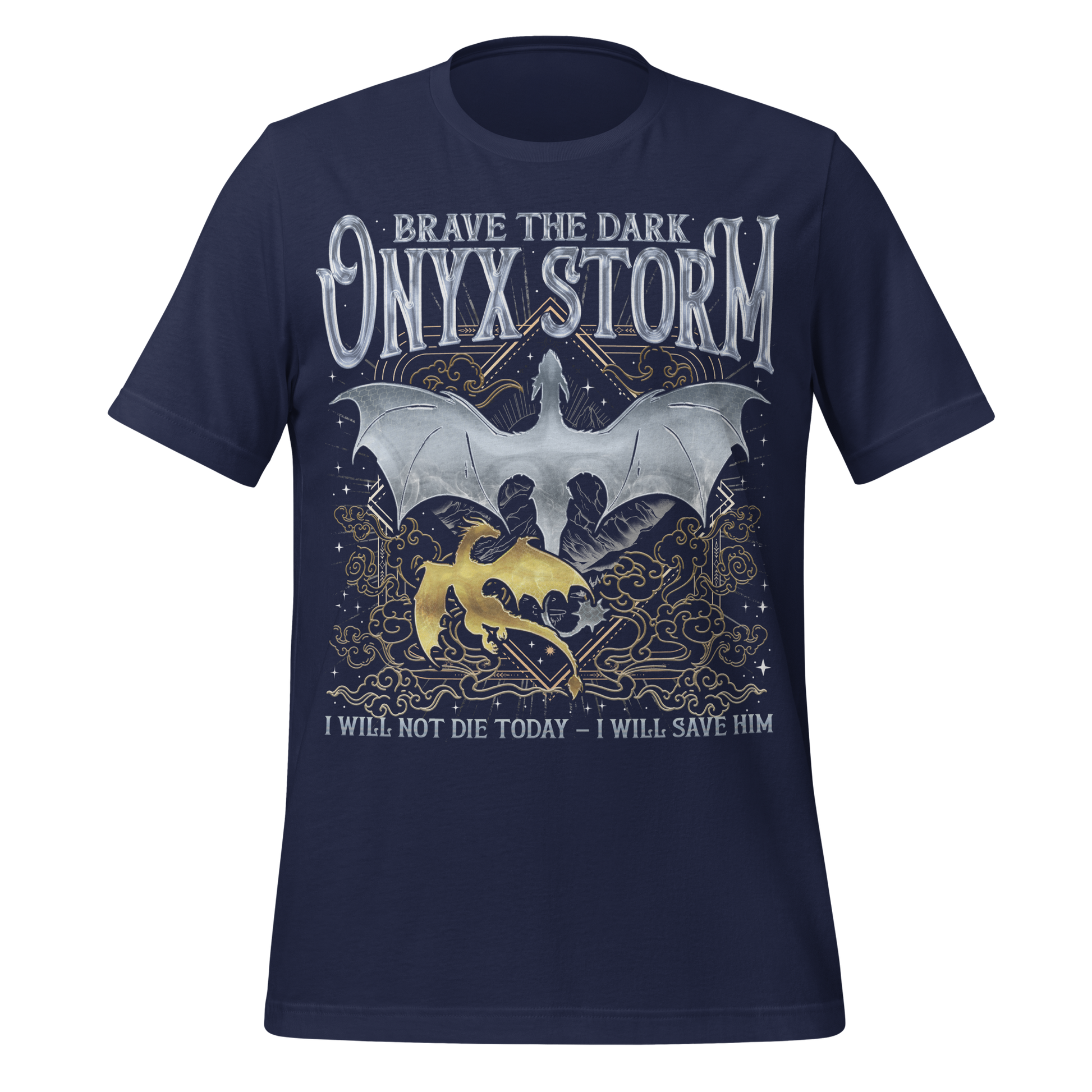 Brave The Dark Onyx Storm Tee - MagicMerchEmporium