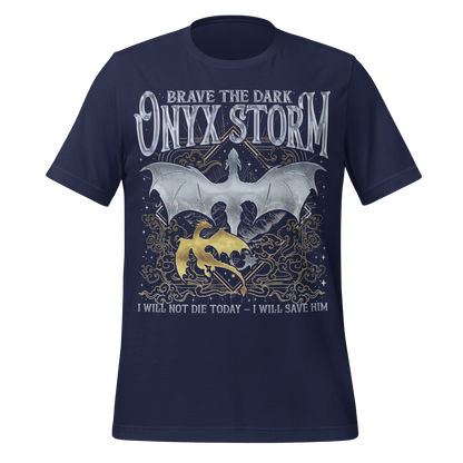 Brave The Dark Onyx Storm Tee - MagicMerchEmporium
