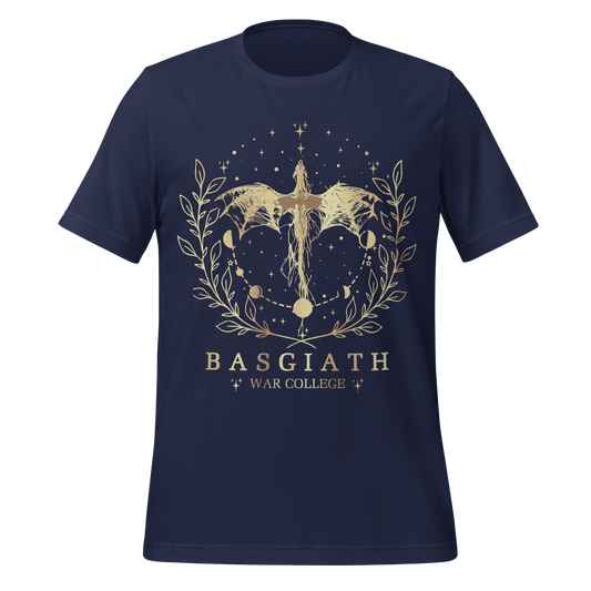 Crest Basgiath War College T-Shirt - MagicMerchEmporium