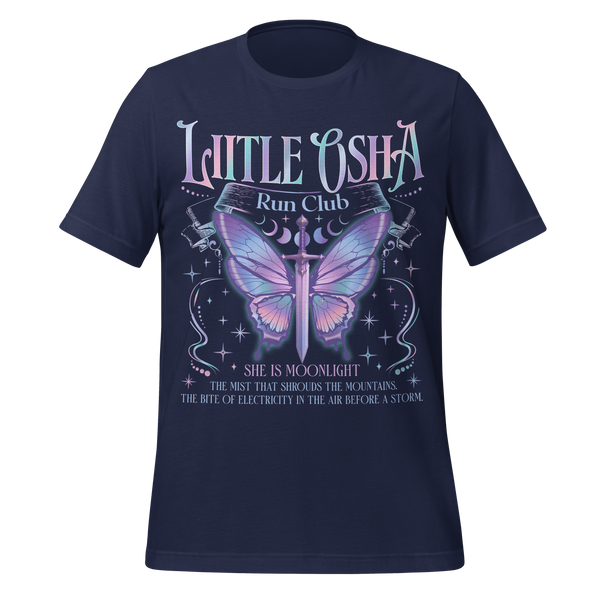 Moonlight Runner Tee in Navy