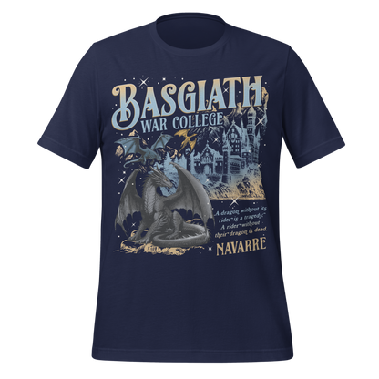 Blue Basgiath College Tee