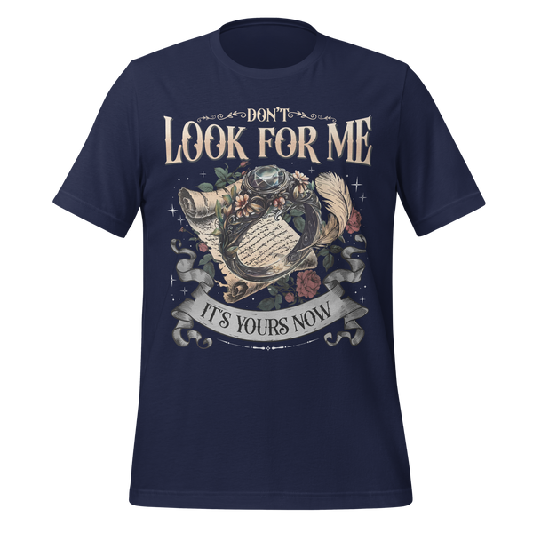 Xaden Riorson Letter Tee in Navy