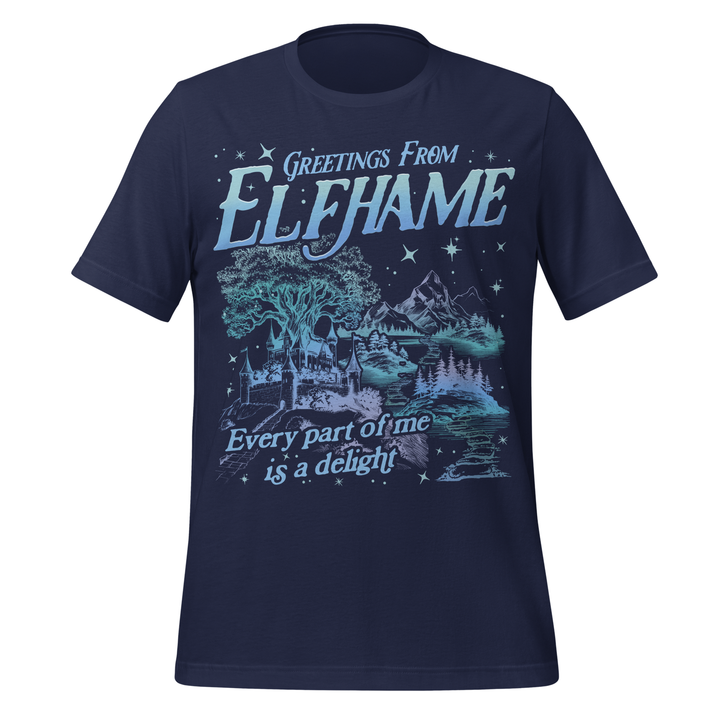 Greetings from Elfhame Tee - MagicMerchEmporium