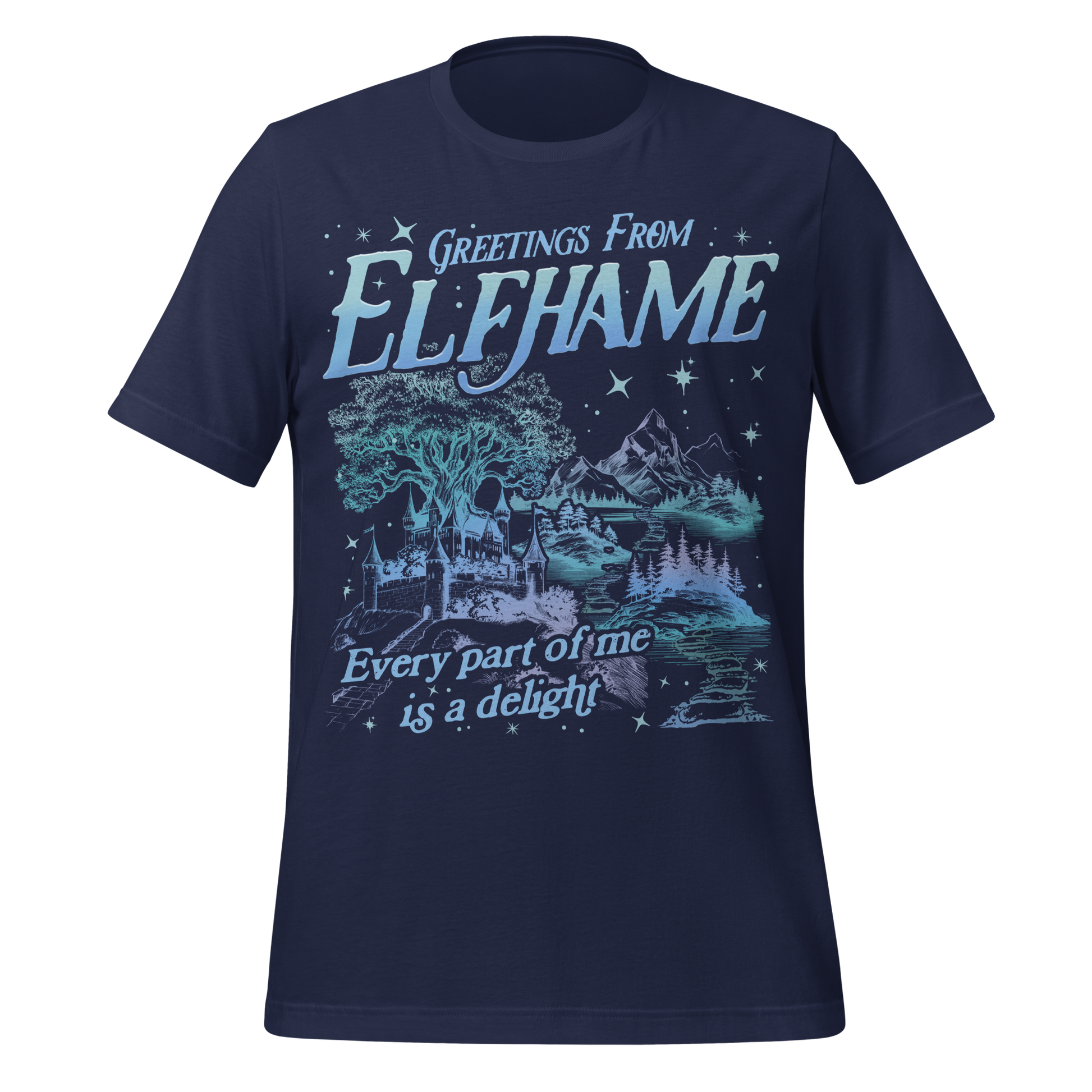 Greetings from Elfhame Tee - MagicMerchEmporium