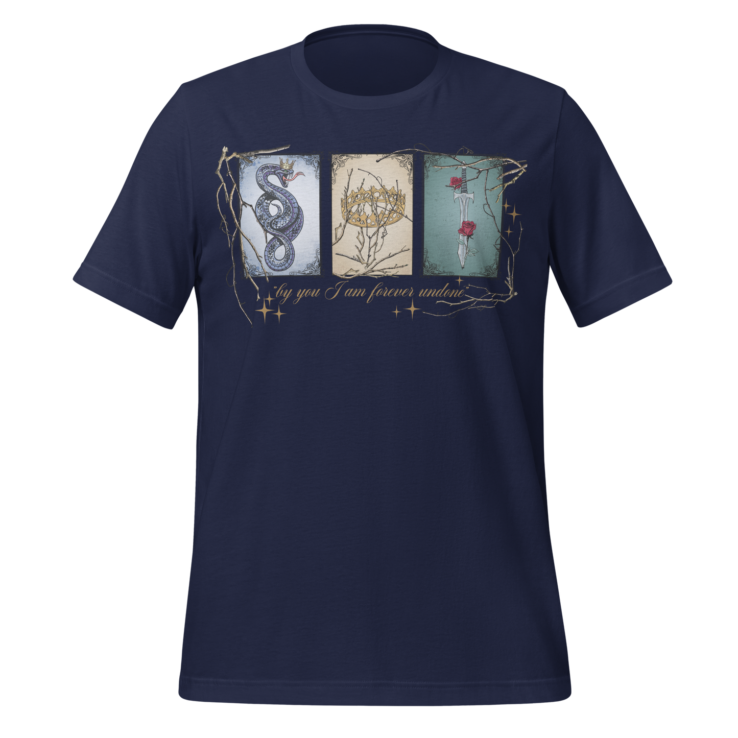 By You I Am Forever Undone Tee - MagicMerchEmporium