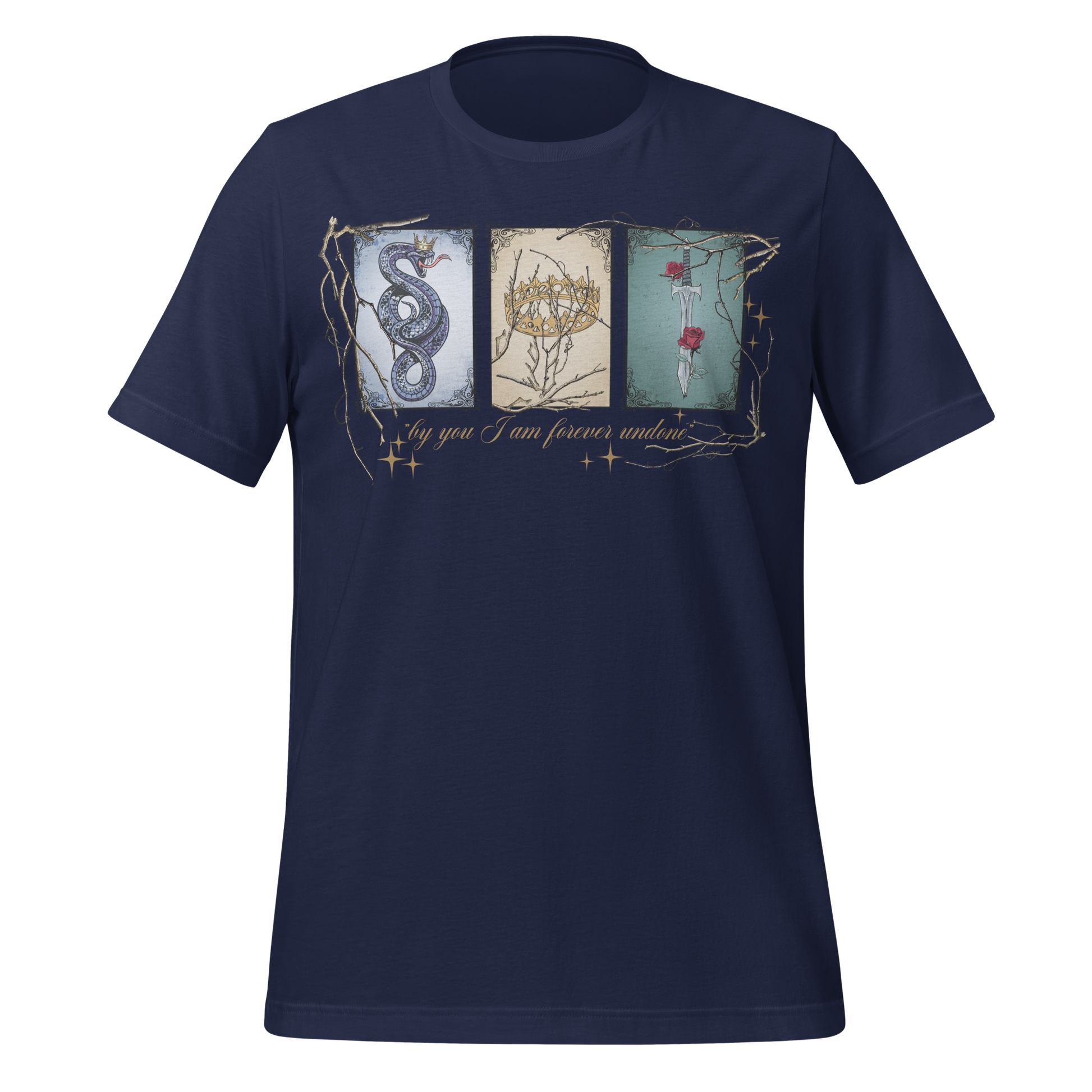 By You I Am Forever Undone Tee - MagicMerchEmporium