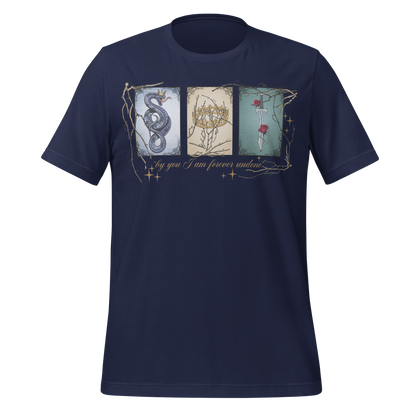By You I Am Forever Undone Tee - MagicMerchEmporium