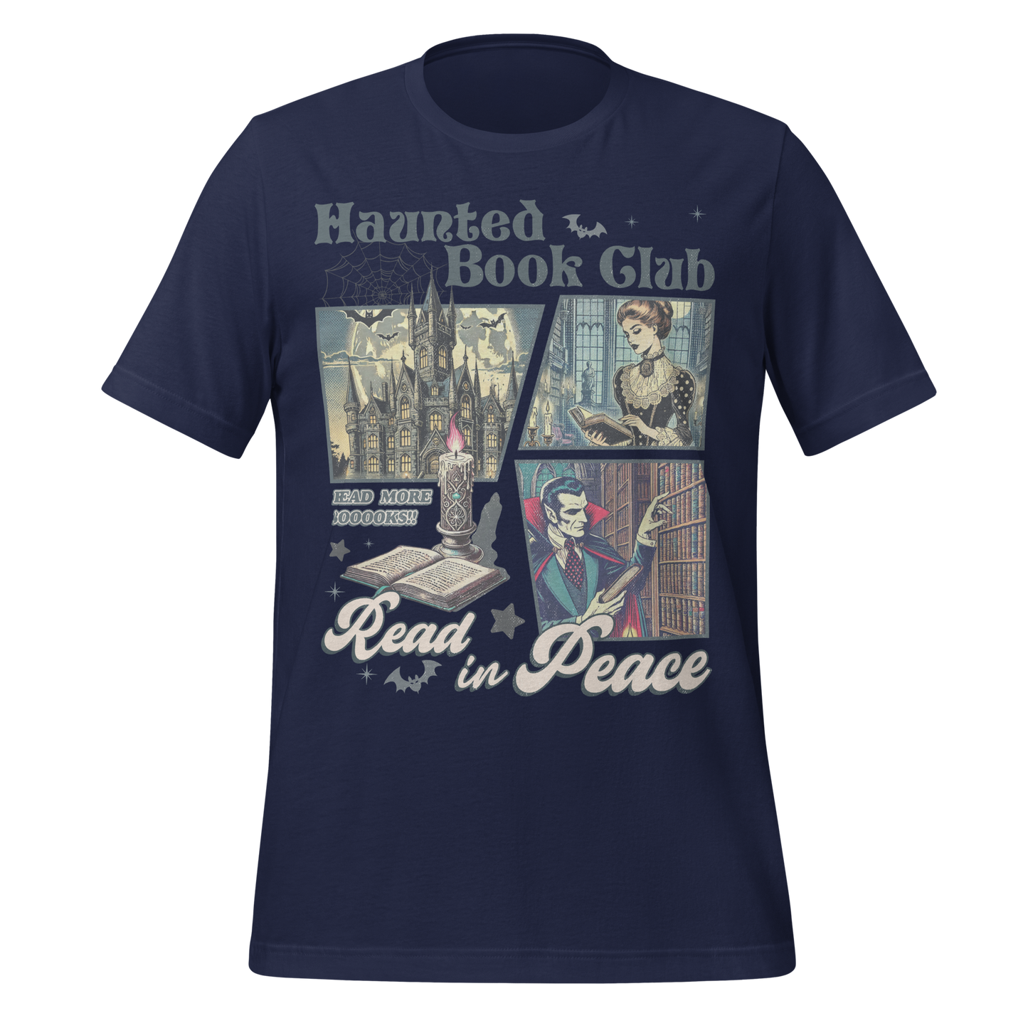 Haunted Book Club Tee - MagicMerchEmporium