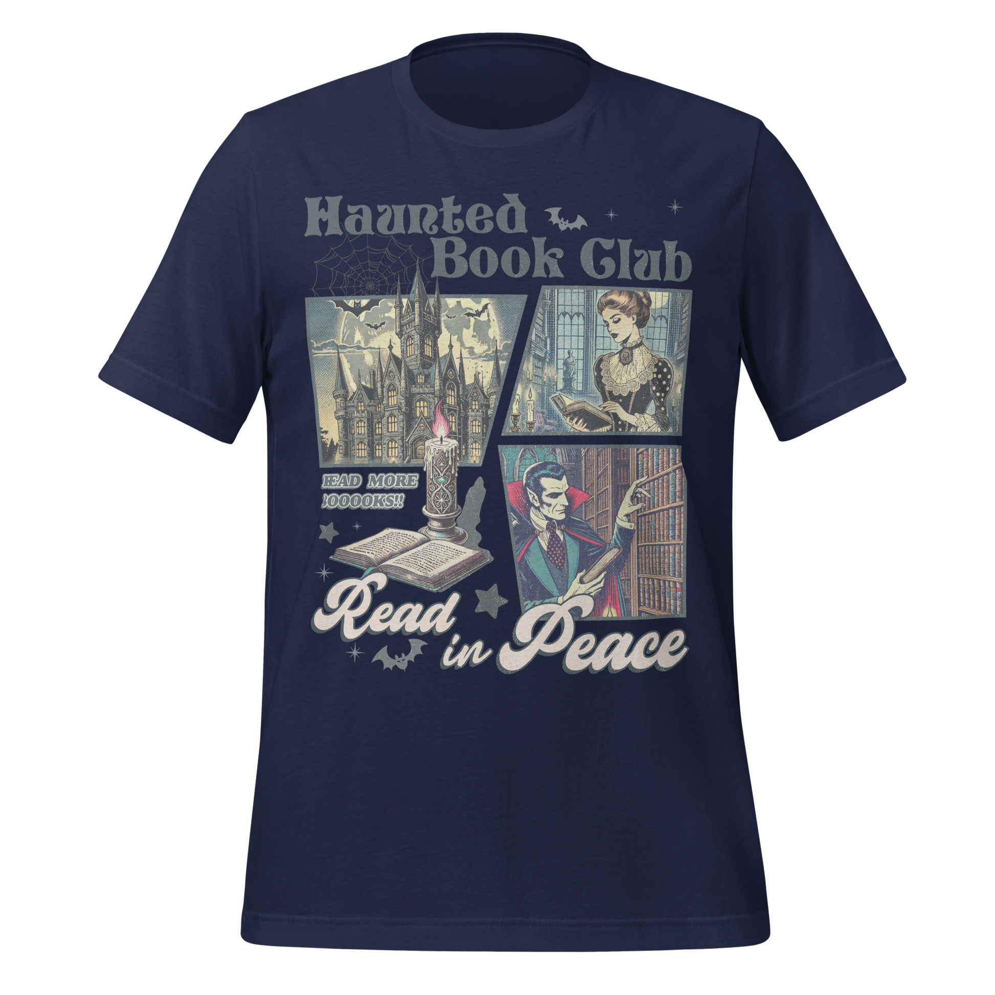 Haunted Book Club Tee - MagicMerchEmporium