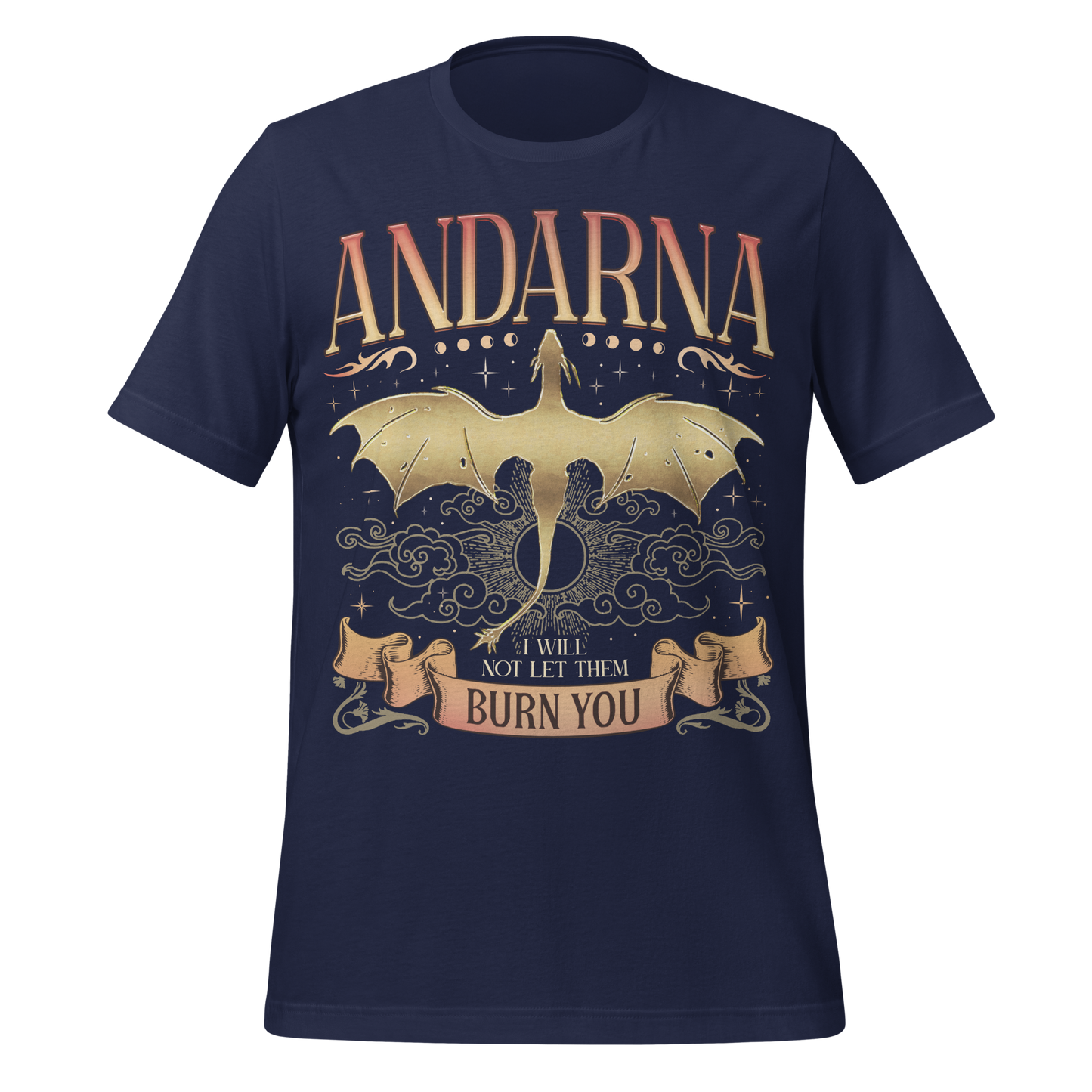 Golden Andarna Dragon Tee