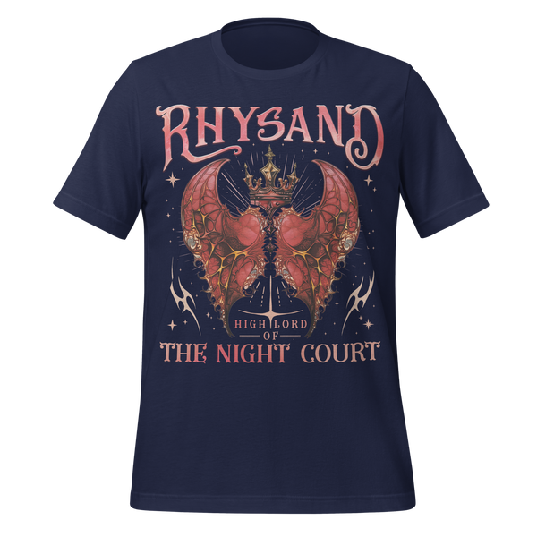 Rhysand Night Court Tee in Navy
