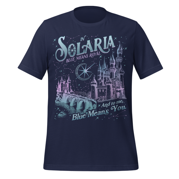 Solaria Royal Blue Tee in Navy