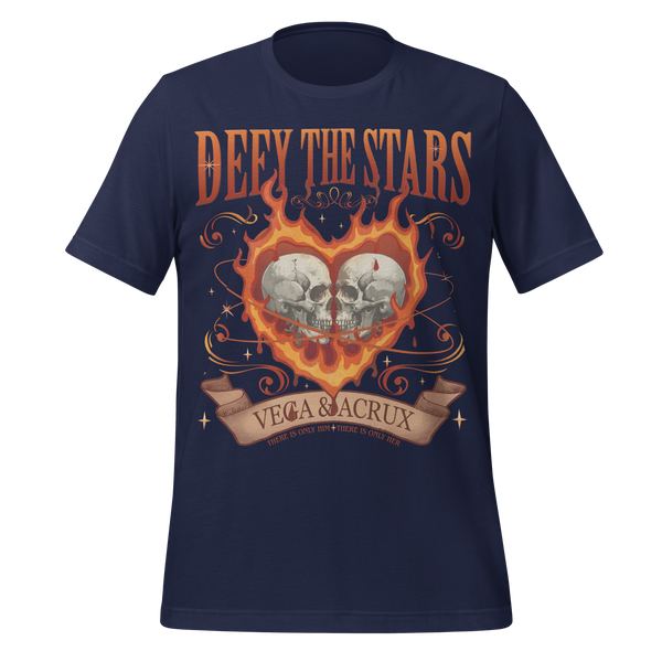 Defy the Stars Tee in Navy