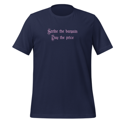 Quicksilver Strike the Bargain, Pay the Price Tee - MagicMerchEmporium