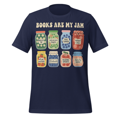 Books Are My Jam Tee