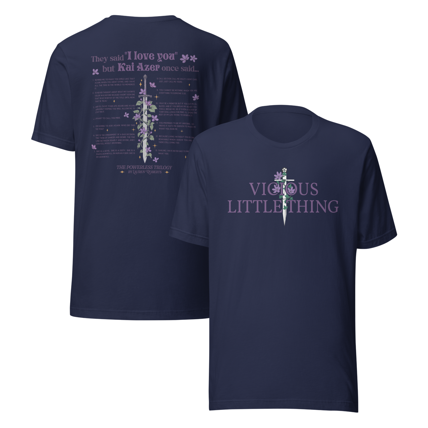 Vicious Little Thing Quote Tee