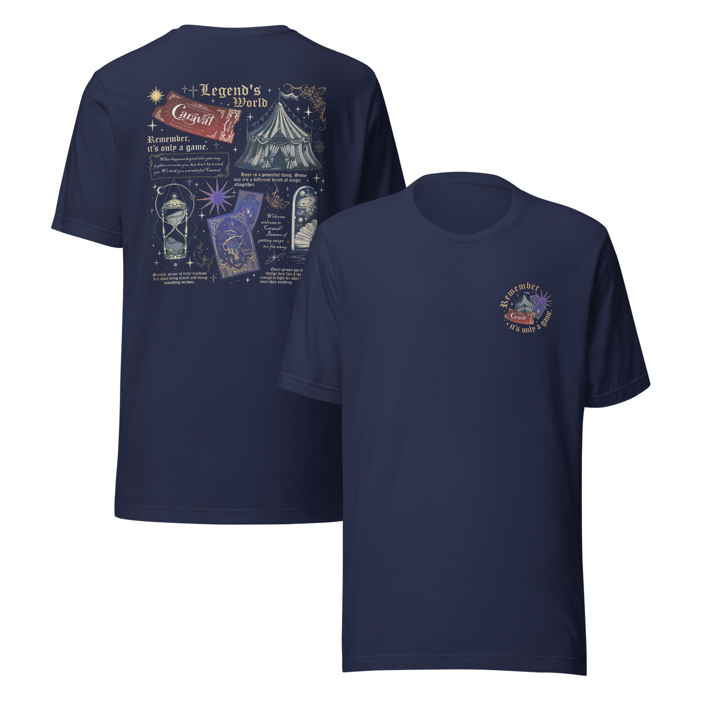 Caraval Legend’s World Tee - MagicMerchEmporium