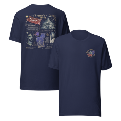 Caraval Legend’s World Tee - MagicMerchEmporium