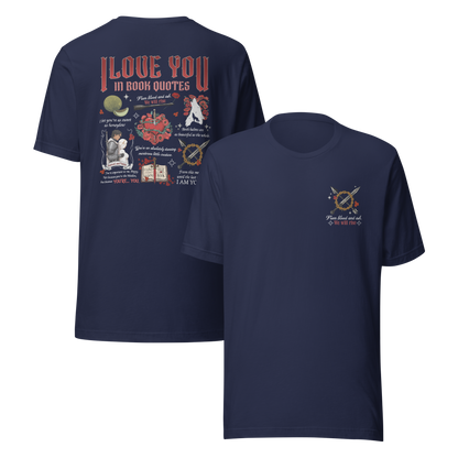 Casteel & Poppy Love Quote Tee - MagicMerchEmporium