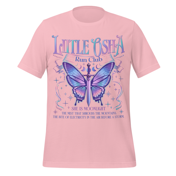 Moonlight Runner Tee in Pink